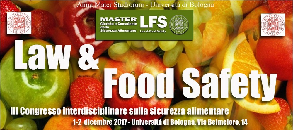 Dario Barnaba e Antonio Amendola al III Congresso Interdisciplinare sulla sicurezza alimentare presso l’Università di Bologna